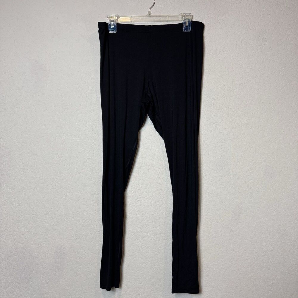 Uniqlo Heattech Base Layer Black Pants Lightweight Thin Warm Outdoors Size XL